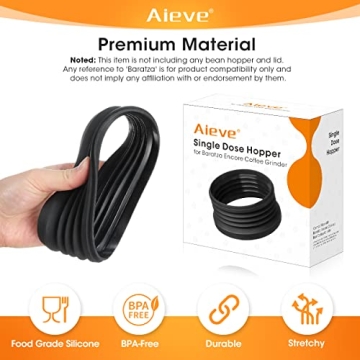 Aieve Silicone Coffee Bellow for Baratza Encore Grinders