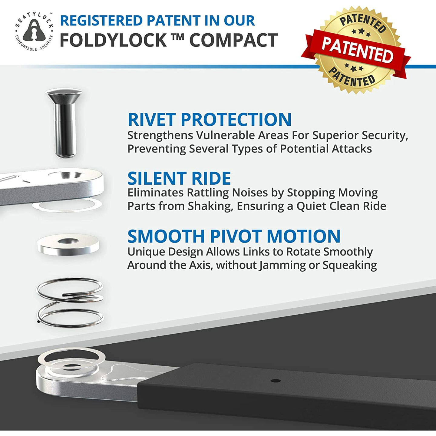 FoldyLock: Lightweight, High-Security Folding Bike Lock