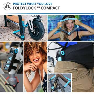 FoldyLock: Lightweight, High-Security Folding Bike Lock