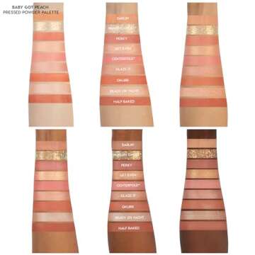 ColourPop Baby Got Peach Shadow Palette - Vibrant Colors