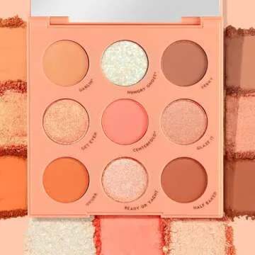ColourPop Baby Got Peach Shadow Palette - Vibrant Colors