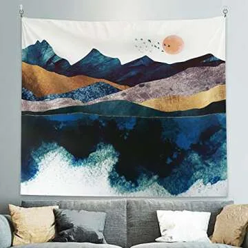 Mountain Tapestry for Home and Office Decor