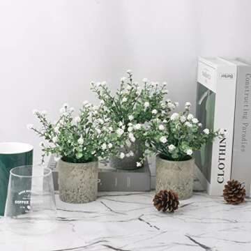 Stunning Yahallow Artificial Flower Centerpiece for Home