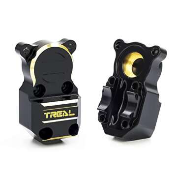 Treal Axial SCX24 Brass Diff Cover (1P) for Upgrades 11.2g