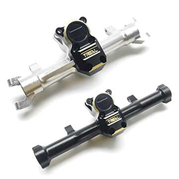 Treal SCX24 Brass Diff Cover for Deadbolt C10 Betty