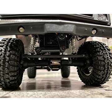 Treal SCX24 Brass Diff Cover for Deadbolt C10 Betty