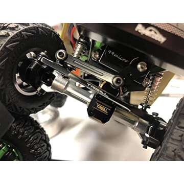 Treal SCX24 Brass Diff Cover for Deadbolt C10 Betty