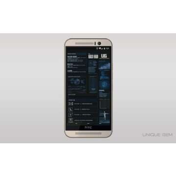 Hi-Tech UI with Customizable Shortcuts and Live Updates