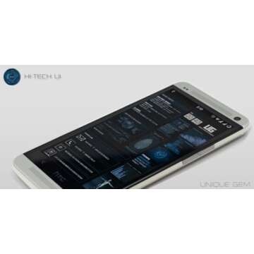 Hi-Tech UI with Customizable Shortcuts and Live Updates