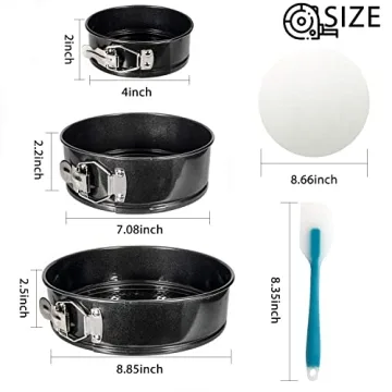 Wertioo Springform Pan Set for Perfect Baking