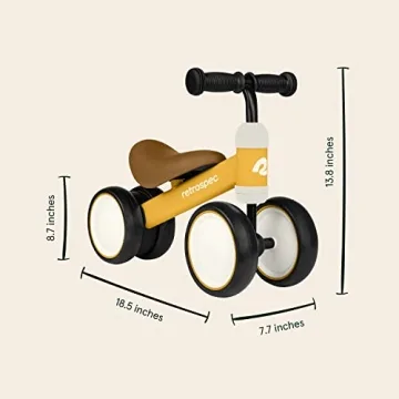 Retrospec Cricket Baby Walker Balance Bike for Toddlers