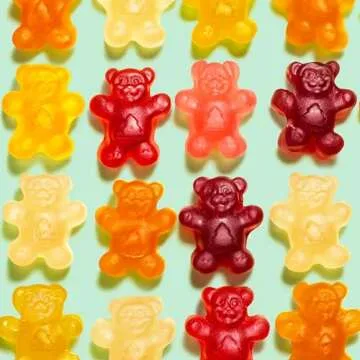 Black Forest Organic Gummy Bears Candy, 8 Ounce Bags (Pack of 6)