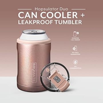 BrüMate Hopsulator Duo 2-in-1 Can Cooler Insulated