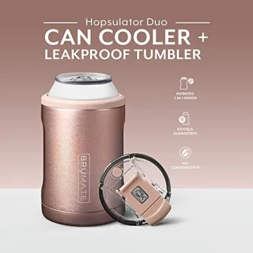 BrüMate Hopsulator Duo 2-in-1 Can Cooler Insulated