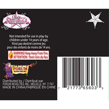 Forum Novelties Pink Sequin Cowgirl Hat for Parties