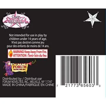 Forum Novelties Pink Sequin Cowgirl Hat for Parties