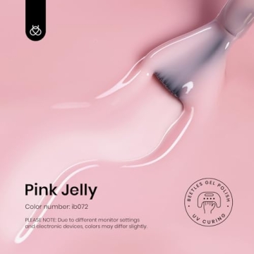 Beetles Gel Nail Polish - Long-Lasting Nude Pink Gel