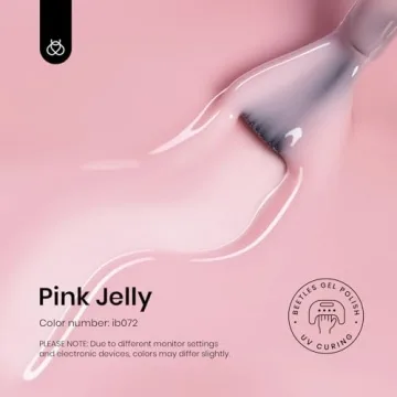 Beetles Gel Nail Polish - Long-Lasting Nude Pink Gel
