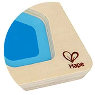 Hape Wooden Shape Sorter Toys | Montessori Educational Learning Toys for Preschoolers Ages 1 Years & Up