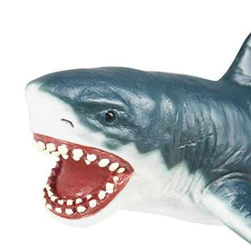 RECUR Great White Shark Figure Toy for Kids