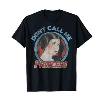 Star Wars Princess Leia Don't Call Me Vintage Portrait T-Shirt