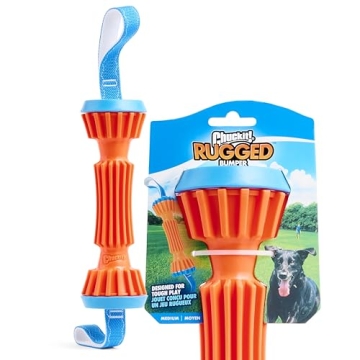 Chuckit! Rugged Bumper Dog Toy for Fetching Fun