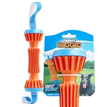 Chuckit! Rugged Bumper Dog Toy for Fetching Fun