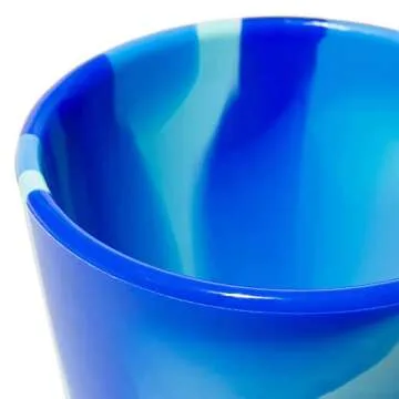 Silipint: Silicone Pint Glasses: 2 Pack Arctic Sky - 16oz Unbreakable Cups, Flexible, Sustainable, Hot/Cold, Reusable, Easy Grip