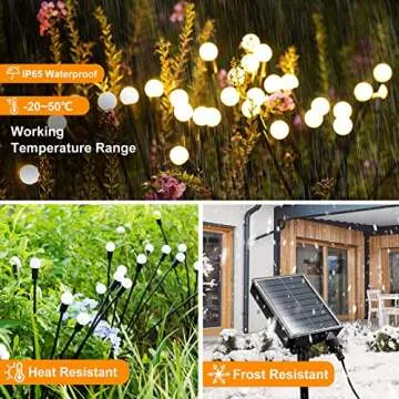 Solar Firefly Lights - Remote-Controlled Garden Lighting