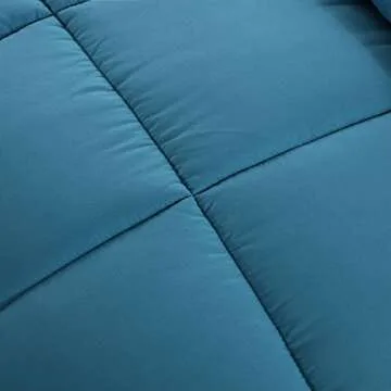 Mohap Comforter Full Teal Bicolor Lightweight 250GSM