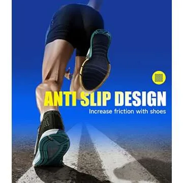 Tmani Cushioned Ankle Socks for Sport and Comfort