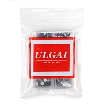 4300PCS Mixed Size Flatback Rhinestones for Crafts