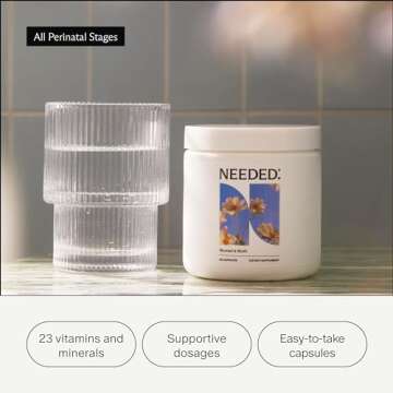 Needed Women's Multivitamin - 23 Vital Nutrients for Daily Health