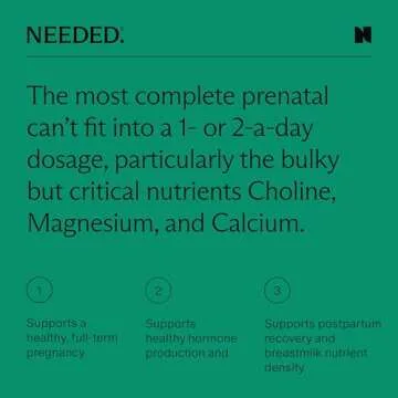 Needed Women's Multivitamin - 23 Vital Nutrients for Daily Health