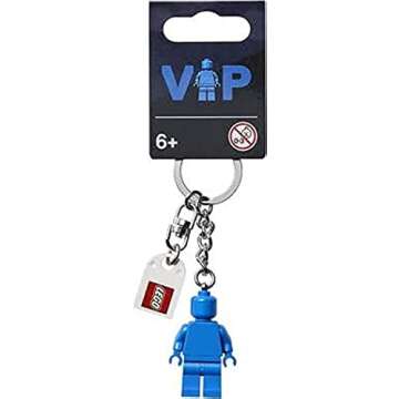 LEGO Classic VIP Blue Minifigure Keychain 854090