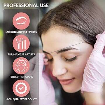 12 Piece Eyebrow Pencil & Mapping String Set for Flawless Brows