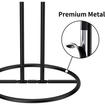 Stylish Stand Up Paper Towel Holder for Kitchen & Bathroom