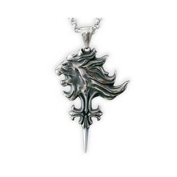 Stainless Steel Griever Necklace Pendant for Fantasy RPG Fans