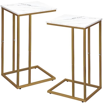 Possile C Shaped End Table Set - Modern & Functional