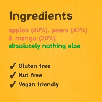 Delicious Bear Fruit Yoyos Mango Multipack - 5 x 20g