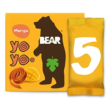 Delicious Bear Fruit Yoyos Mango Multipack - 5 x 20g
