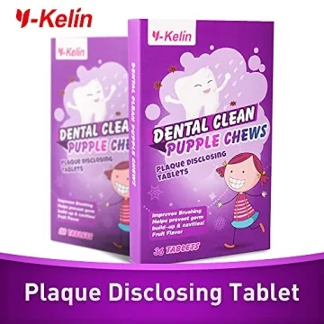 Y-Kelin Dental Plaque Disclosing Tablets for Kids and Adults