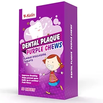 Y-Kelin Dental Plaque Disclosing Tablets for Kids and Adults