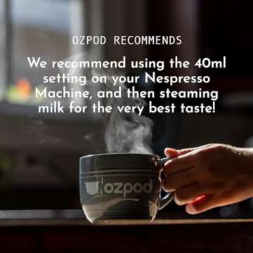 Ozpod Hot Chocolate Pods for Nespresso Original, Smooth and Creamy, 100% Compostable and Biodegradab...
