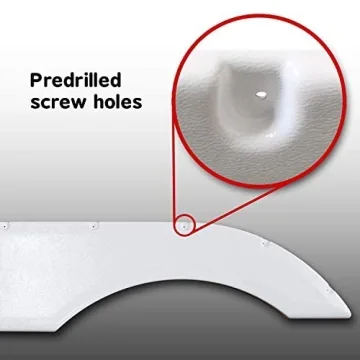 Universal Fit Trailer RV Fender Skirts Duo for Campers