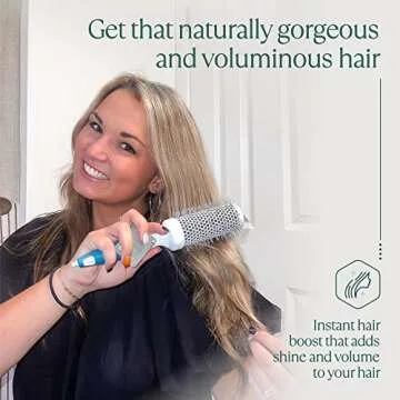 Osensia Round Hair Dryer Brush for Perfect Blowouts