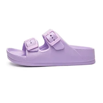 FUNKYMONKEY Kids Adjustable Double Buckle Sandals