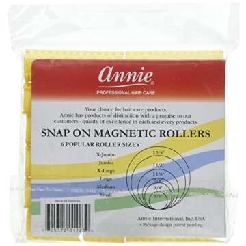Snap On Magnetic Rollers - Medium #1223
