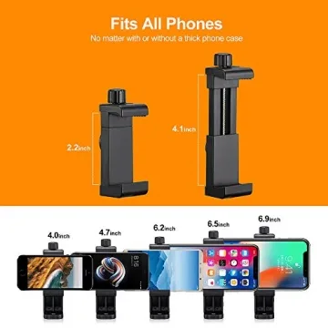 Phone Tripod Mount Adapter Universal Holder for Smartphones
