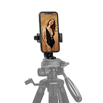 Phone Tripod Mount Adapter Universal Holder for Smartphones